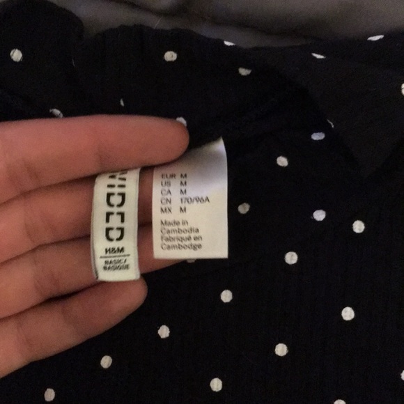 polka dot long sleeve shirt - Picture 2 of 4